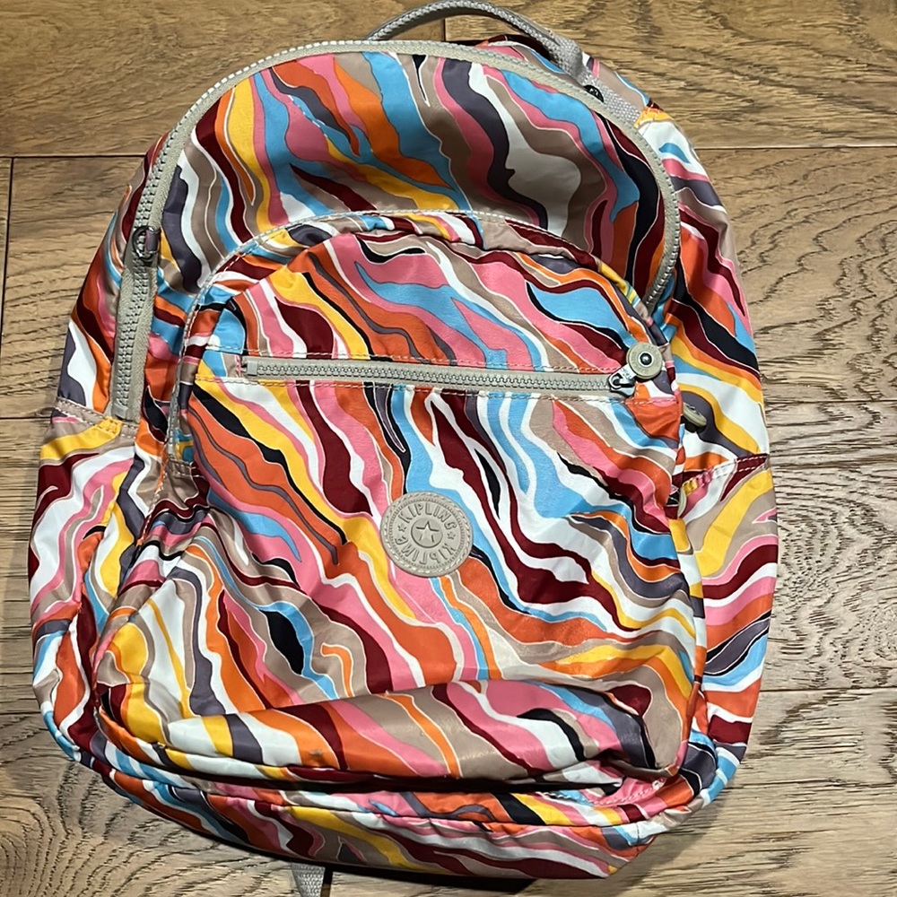 COPY - Kipling water color book bag